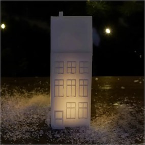 Decorațiune luminoasă albă cu baterii Copenhagen Nyhavn Townhouse – Sirius