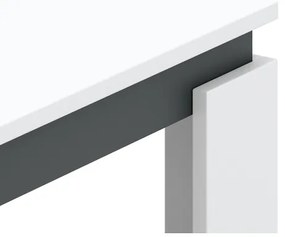 Masă de cafea OLAF alb/antracit