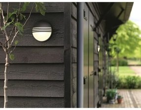 Lampă de perete cu LED Philips 17296/30/16 pentru exterior Yarrow 21 cm, negru