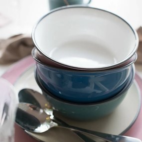 Mäser Set de veselă 16 piese MAILA – mix petrol