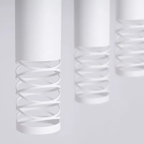 Lustră pe cablu Sollux SL.1688 LAMI 3xGU10/10W/230V alb