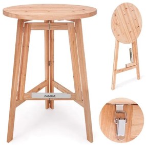 Deuba Masa de bar plianta Ø 78 cm
