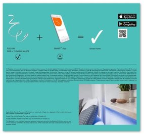 Ledvance SMART+ FLEX LED RGB+TW bandă reglabilă 5m LED/16W/230V 2700-6500K BT
