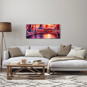 Tablou cu pădurea fermecată (120x50 cm)