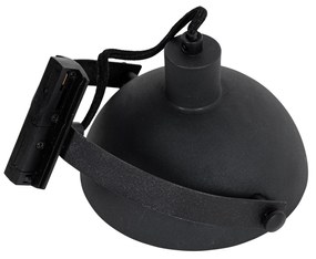 Spot industrial monofazat negru cu interior auriu - Magnax