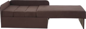 Canapea extensibilă, maro Taupe, MONTES UNI