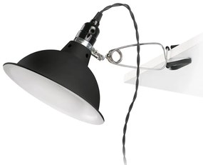 Lampa cu clips design Industrial Style PEPPER negru 64169
