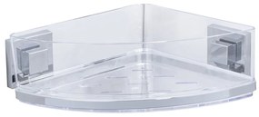 Etajeră pentru colț Wenko cu sistem de prindere Vacuum-Loc, 19,5 x 28 cm