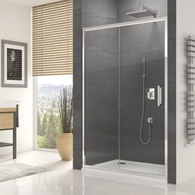Usa culisanta dus sticla securizata formata din 2 elemente, 100x190 cm, Sanswiss Ocelia 1000x1900 mm