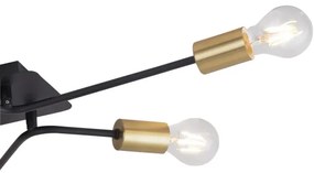 Rabalux 2103 - Lustră aplicată LANNY 6xE27/15W/230V