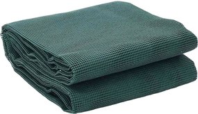 vidaXL Covoare pentru Cort Verde 250 x 250 cm Poliester