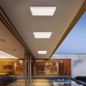 Plafonieră LED dimabilă pentru baie Immax NEO 07277L FRAME 50W/230V IP44 Wi-Fi Tuya + telecomandă