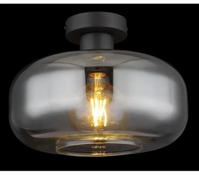 Lustră aplicată GIUSEPPE 1xE27/40W/230V gri Globo 15566D