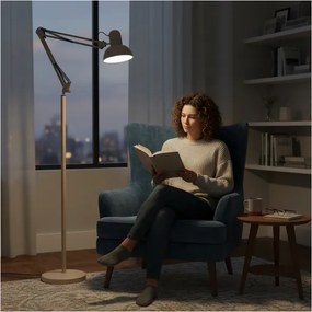 Brilagi - Lampă de podea flexibilă TASKER 1xE27/60W/230V 184 cm bej