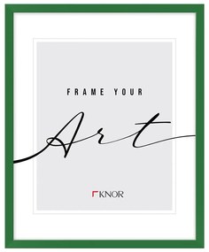 Ramă foto verde de agățat 26x32 cm – knor