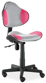 Scaun de birou Q-G2 roz/gri