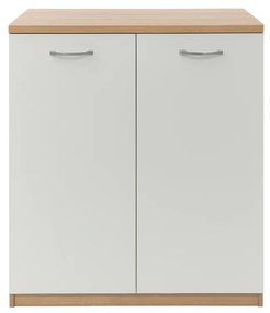 Comoda Star, Masura 80x80x40cm, Culoare Sonoma Alb , PAL 18mm