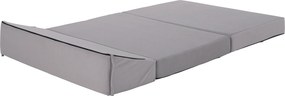 Saltea/scaun pliabil, 2 in 1, gri deschis, VEDIS