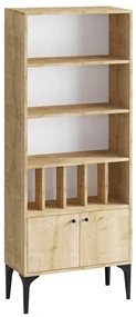 Bibliotecă Pollux Sapphire Oak
