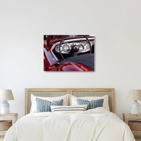 Tablou pe sticlă - Automobil (70x50 cm)