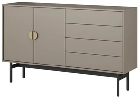 Comodă Stellia S5 (cappuccino + negru). 1099087