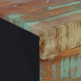 Noptiera, 40x33x46 cm, lemn masiv de acacia 1, Lemn masiv reciclat