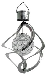 Lampa solara pentru gradina, 1 LED multicolor, 16 cm, Acamar