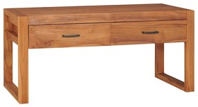 vidaXL Comodă TV, 100 x 40 x 45 cm, lemn de tec