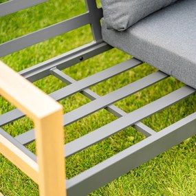 Set de mobilier de grădină din aluminiu Duisburg CS