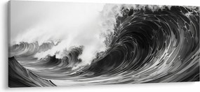 Tablou - Pictura valurilor (120x50 cm)