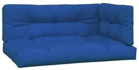 Perne pentru canapea din paleti, 3 buc., albastru regal 3, Albastru regal