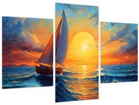 Tablou - Sailboats (90x60 cm)
