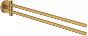 Bara dubla portprosop Grohe Essentials 44 cm auriu periat Cool Sunrise