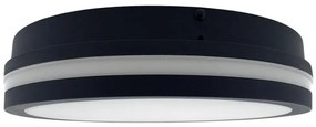 Plafonieră LED pentru baie ELLÉ LED/24W/230V 3000/4000/6500K d. 26 cm IP54 antracit
