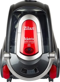 Aspirator Profesional ZILAN ZLN3529 Negru Rosu, 2000 W, Filtru HEPA, Capacitate 2 L, Filtrare Ciclonica, Accesorii Incluse, Furtun Flexibil, Tija din