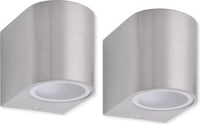 vidaXL Corpuri de iluminat pentru perete exterior, 2 buc.