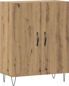 vidaXL Dulap, stejar artizanal, 69,5x34x90 cm, lemn prelucrat