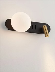 Aplica de perete cu reader LED NOBLE