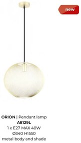 Lustra / Pendul metalic design decorativ ORION