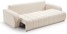 Canapea extensibilă DESIO, 3 locuri, bej