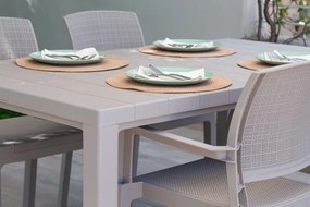 DAVIDE masă din plastic , gri