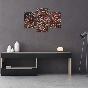 Tablou cu floare de nu mă uita (90x60 cm)