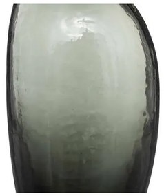 Vaza Sticla Single, Gri, 20 Cm