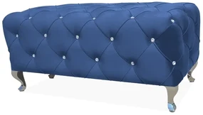 Taburete 100x50 cm Hugh (albastru marin). 1050253
