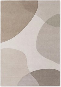 Covor bej țesut manual din lână 120x170 cm Hackney Clarissa – Ted Baker