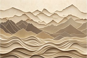 Tablou - Linii Montane 3D (90x60 cm)