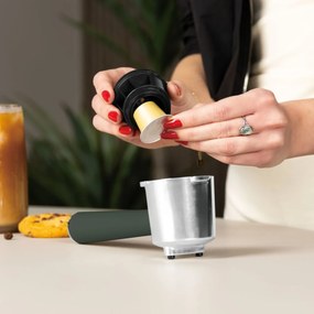 Espressor 3 in 1 Matte Green Nordic Berlinger Haus BH/9857