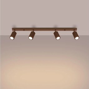 Brilagi - Spot LED CRESTO 4xGU10/10W/230V maro