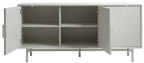Comodă gri 160x75x45 cm Palma – Unique Furniture