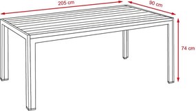 Set mobilier de grădină VIKING XL +6x PARIS